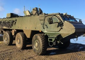 Patria 6x6 jako obrněný transportér