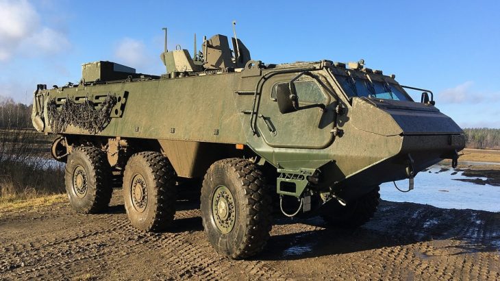 Patria 6x6 jako obrněný transportér