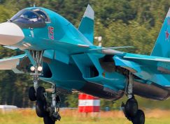 Bombardér Su-34 ruského letectva