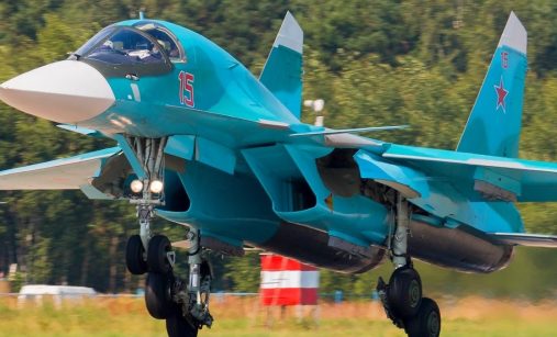 Bombardér Su-34 ruského letectva