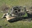 Znehybněný ruský tank T-90M