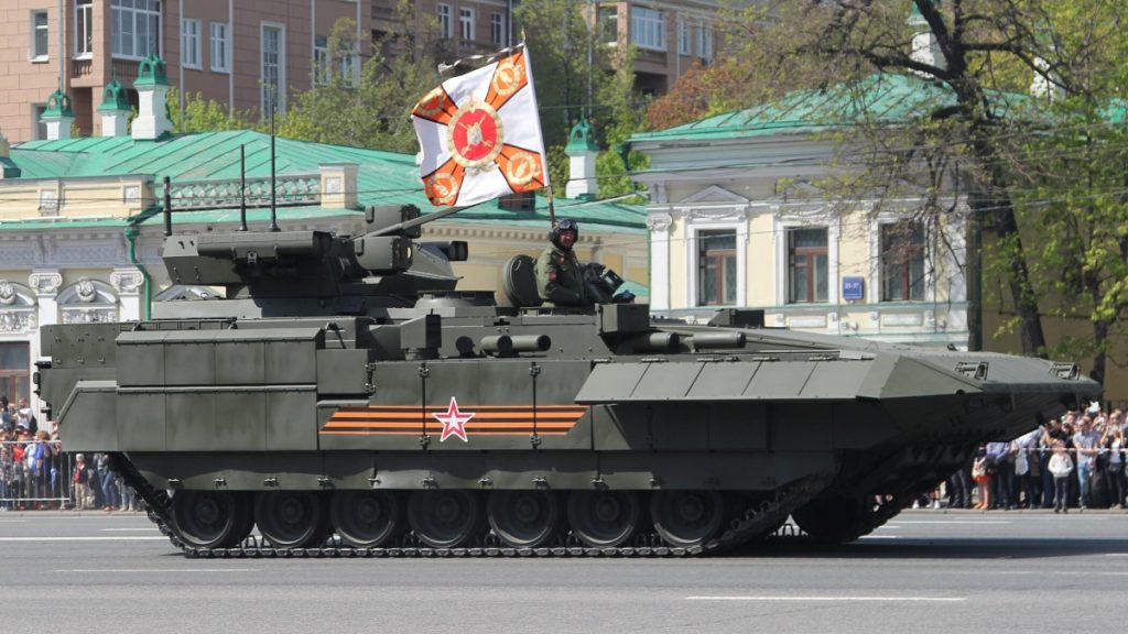 Pohled na T-15 z boku