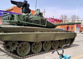 Čínská modernizace tanku T-72