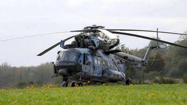 Vrtulník Mi-8 českého letectva