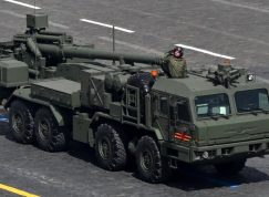 2S43 Malva na oslavách ke Dni vítězství v Moskvě (2025)