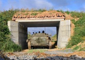 Běloruské opevnění s BMP-2