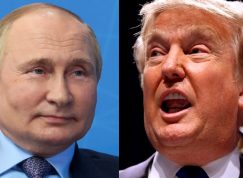 Vladimir Putin a Donald Trump