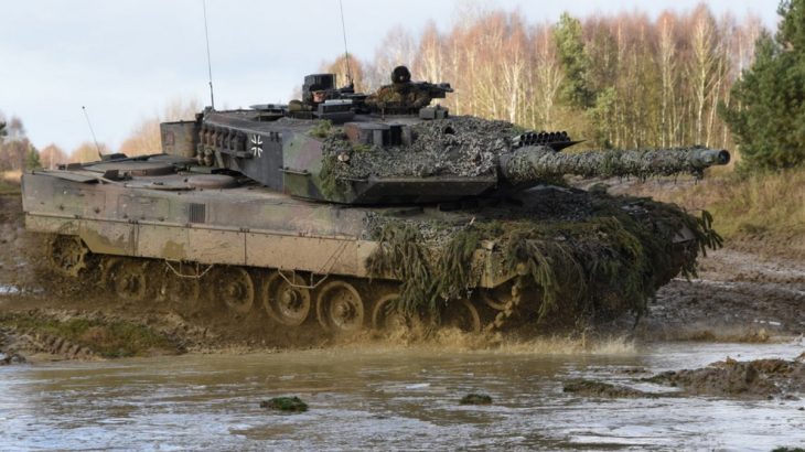 Leopard 2A6 německé armády