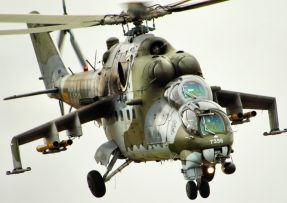 Bojová helikoptéra Mi-24