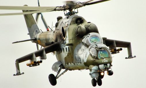 Bojová helikoptéra Mi-24