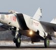 MiG-25 ruského letectva při startu