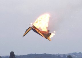MiG-29 havaroval nad letištěm