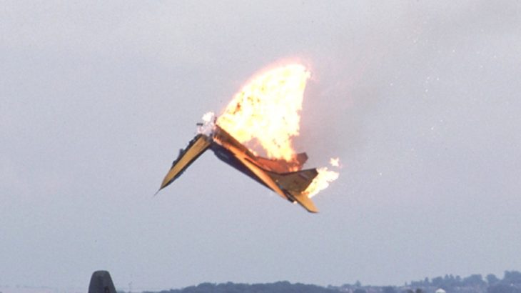 MiG-29 havaroval nad letištěm