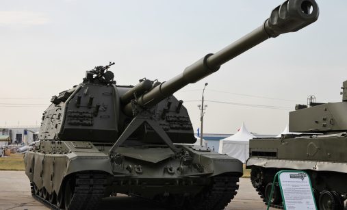 Houfnice 2S33 Msta-SM2