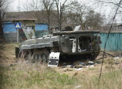 Opuštěné ruské BMP-2