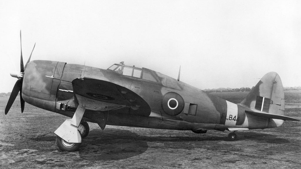 P-47 Thunderbolt sloužil i v RAF