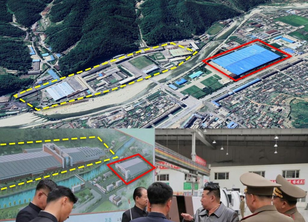 Severní Korea staví největší vojenskou továrnu