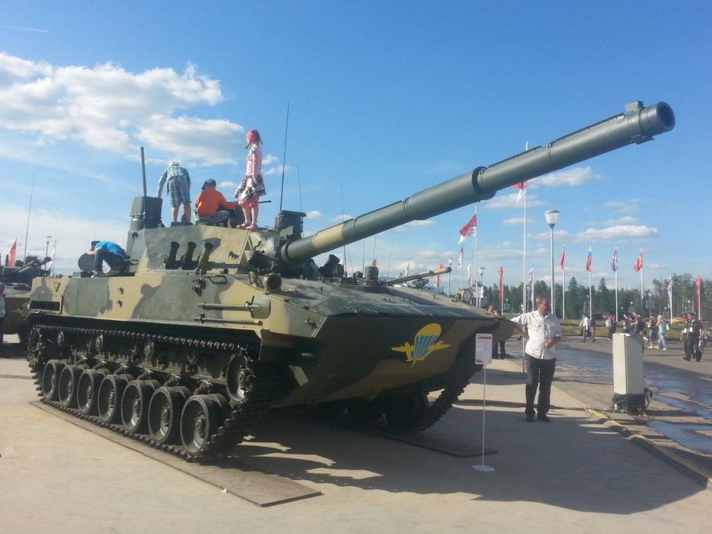 2S25 Sprut SD, výstava Army, 2015