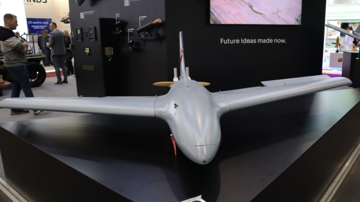 Dron MTS 40 na výstave IDET