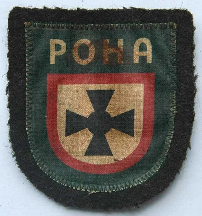 RONA, nášivka na rukáv.