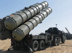 Odpalovací vozidlo ruského systému S-400
