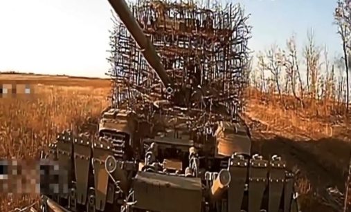 Ruský ježčí tank