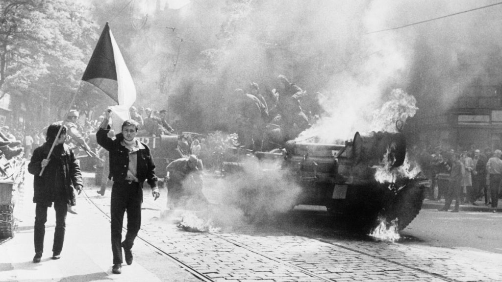 Protesty proti sovětské okupaci Československa v roce 1968
