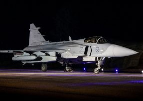 Švédský letoun Gripen