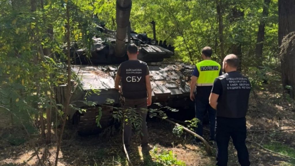 Ukořistěný tank T-72
