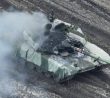Zasažený tank T-90M