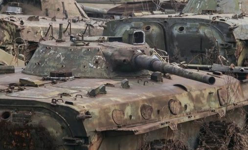 Sklad s BMP-1