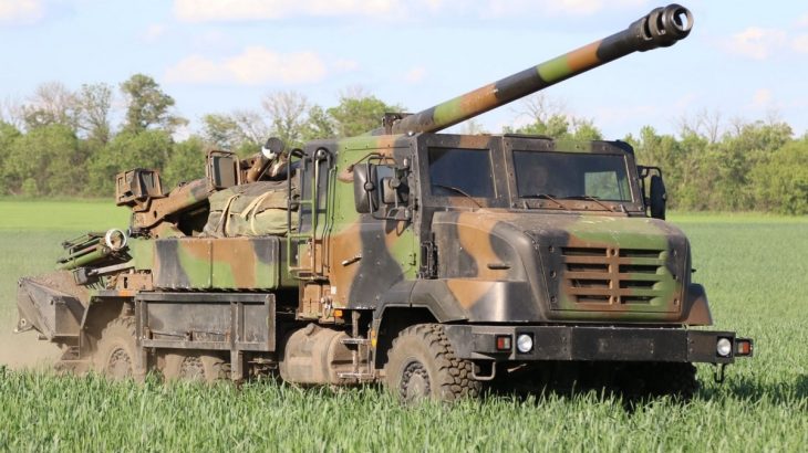 Houfnice CAESAR na Ukrajině