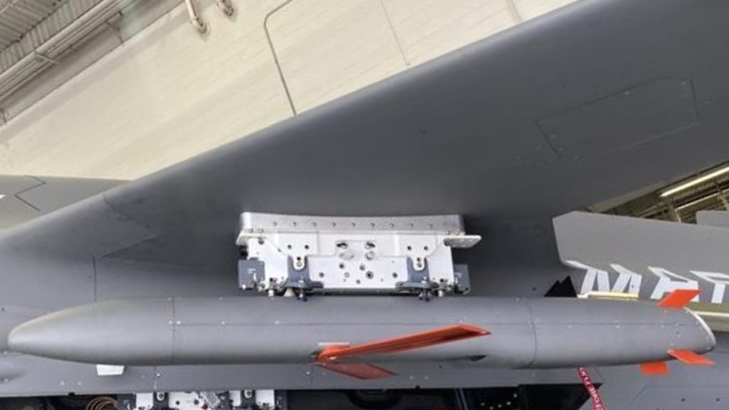 Detail střely Ragnarök