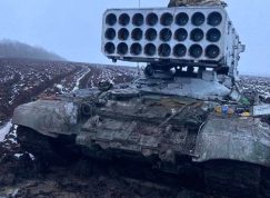 TOS-1A ruské armády