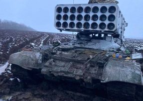 TOS-1A ruské armády