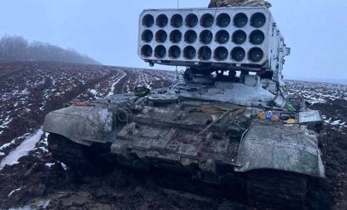 TOS-1A ruské armády