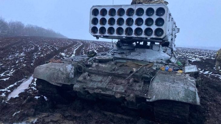 TOS-1A ruské armády