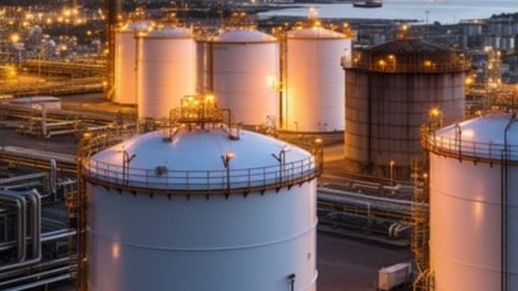 Ropný sklad (věže / nádrže)