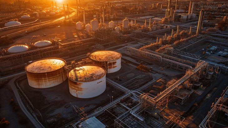 Ropný sklad (věže / nádrže)