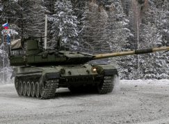 T-90M v zimě