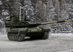T-90M v zimě