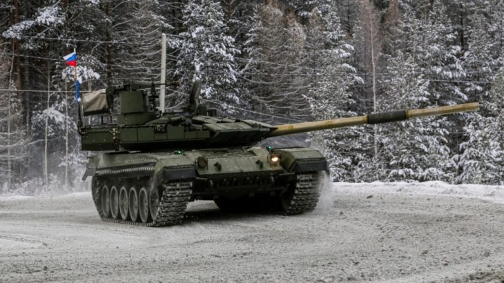 T-90M v zimě
