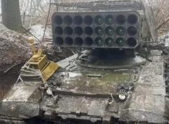 TOS-1A ruské armády