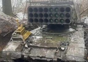 TOS-1A ruské armády