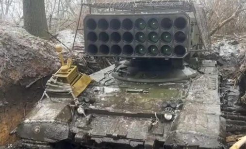 TOS-1A ruské armády