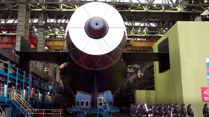 Ruská ponorka Chabarovsk