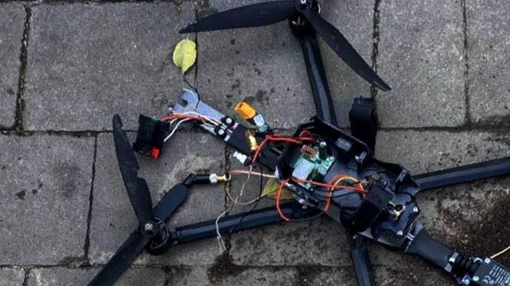 Ruský dron se SIM kartou