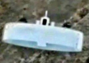 Ruský dron s uzavřeným křídlem