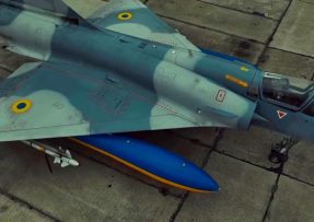 Ukrajinský Mirage 2000 se střelami Magic-2