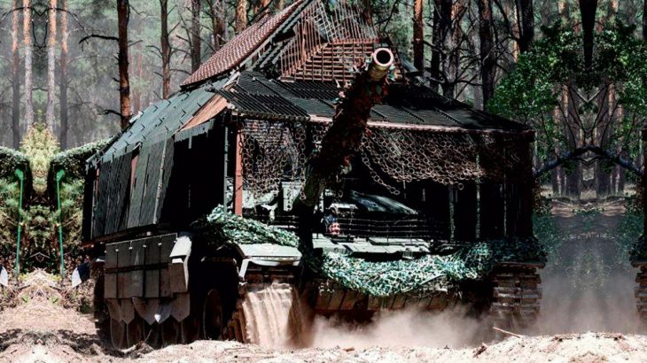 Carský (želví) tank ruské armády
